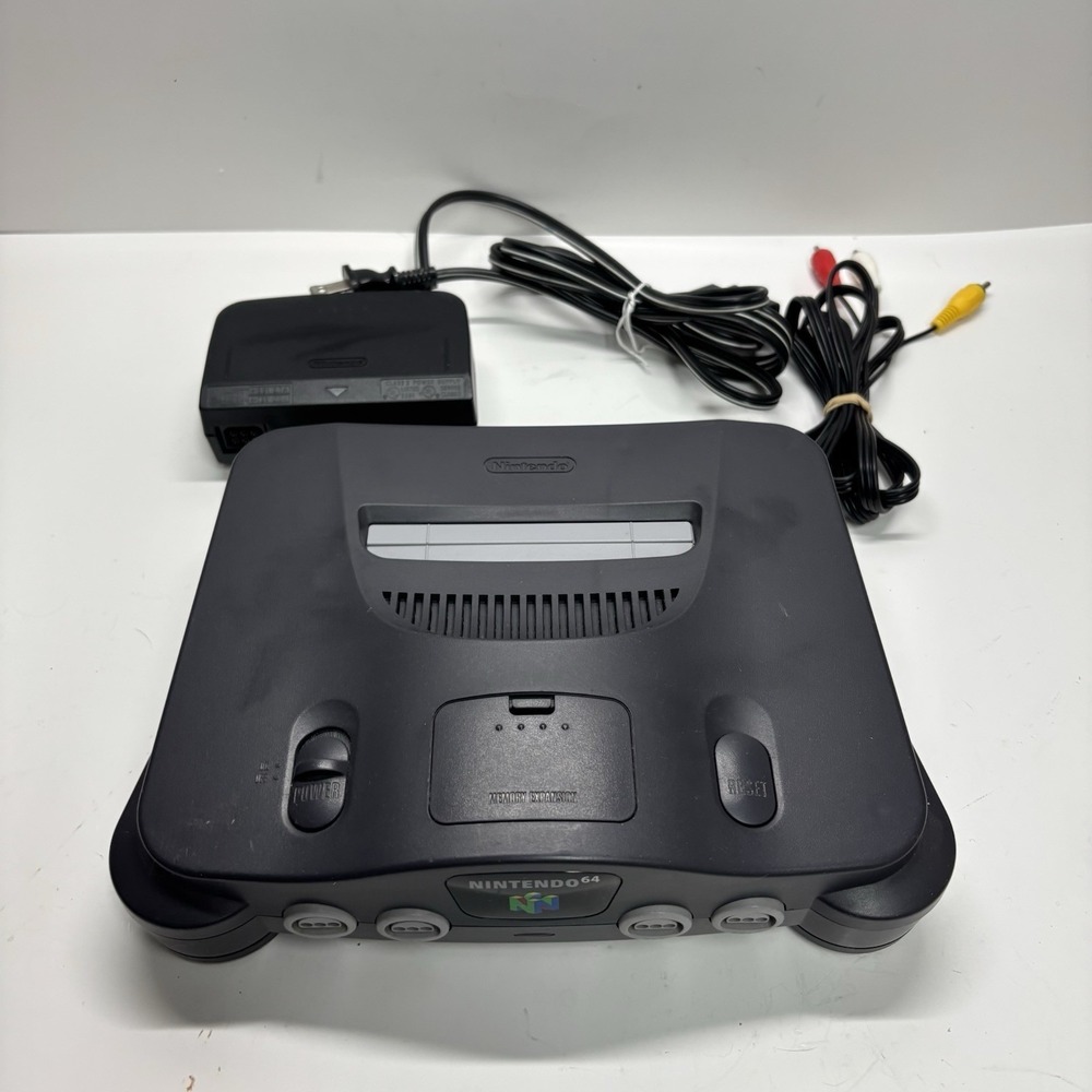 Nintendo 64 Console NUS-001  Console and Cords Only Tested & Working